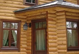Установка пластиковых окон в деревянном доме (монтаж окна в обсаду)