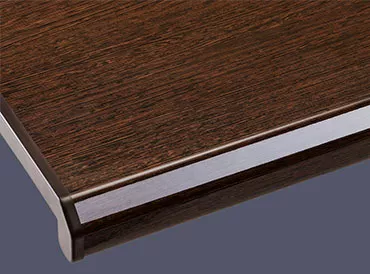 Wenge глянцевый подоконник Данке PREMIUM
